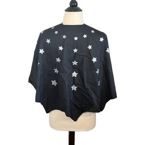 Love Lane Metallic Star Reversible Cape Costume Halloween Book Parade School You